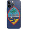 Guam Flag Dark Wood iPhone 13 Pro Skin